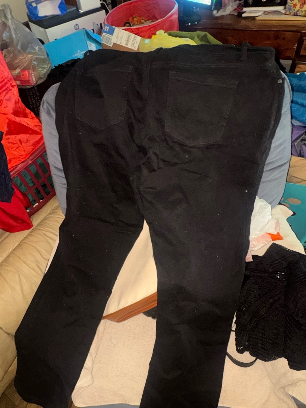 Women’s Black Stretch Casual Pants
